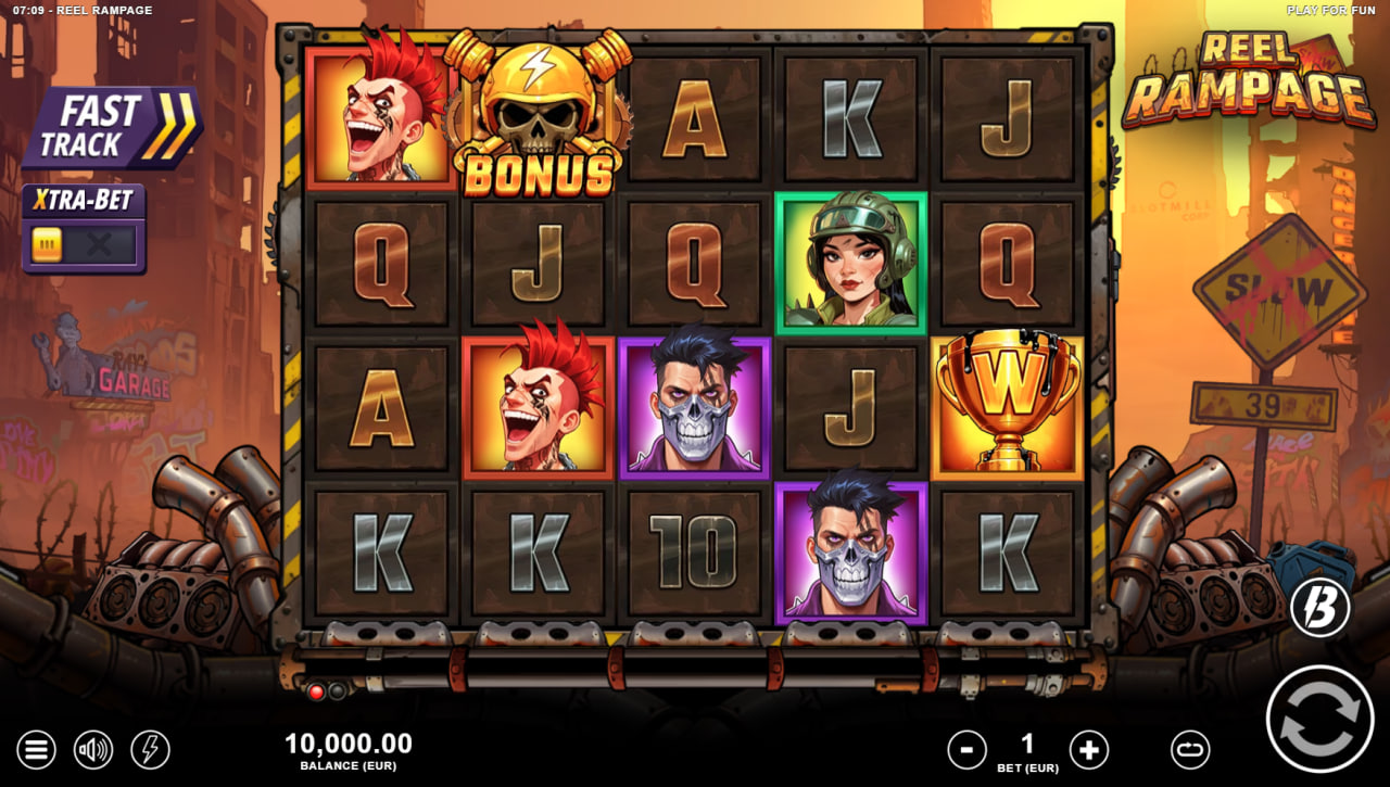 Reel Rampage – грати безкоштовно в демо | GamblingShot