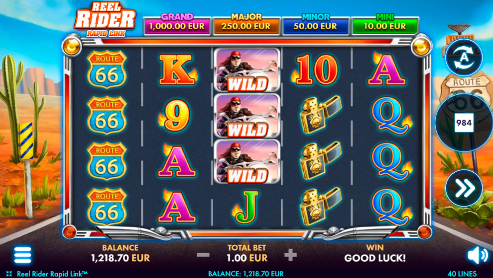 Reel Rider: Rapid Link – грати безкоштовно в демо | GamblingShot