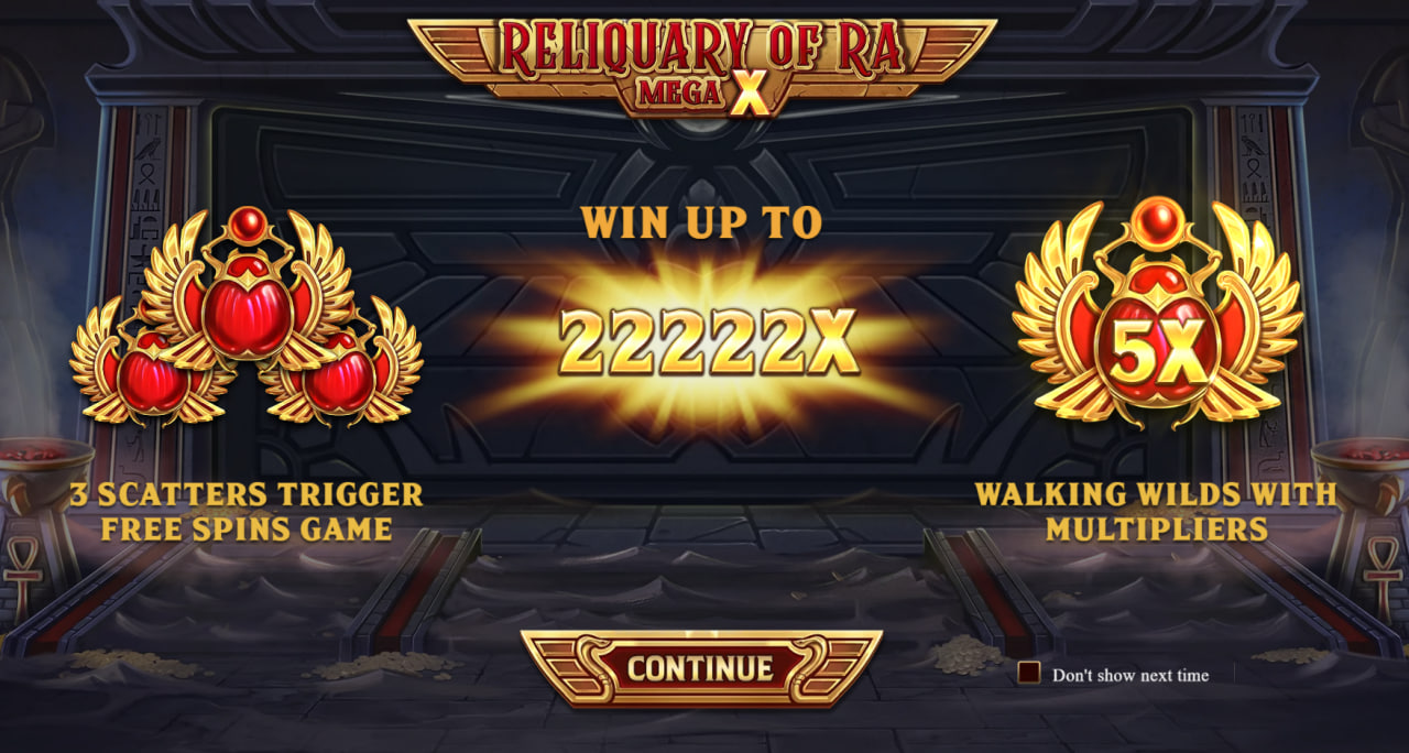 Reliquary of Ra MegaX – играть бесплатно в демо | GamblingShot