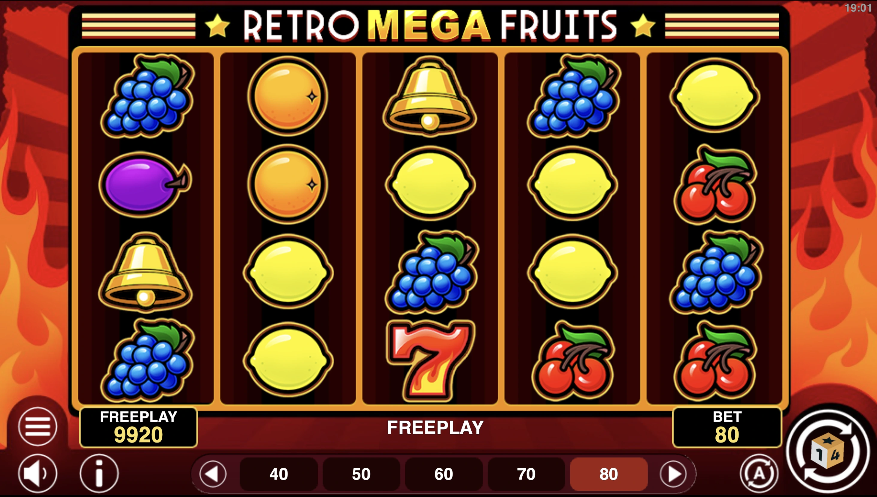 Retro Mega Fruits – грати безкоштовно в демо | GamblingShot