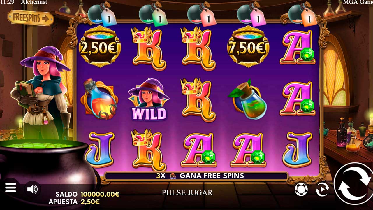 Ricchezze dell’Alchimia – play free demo | GamblingShot