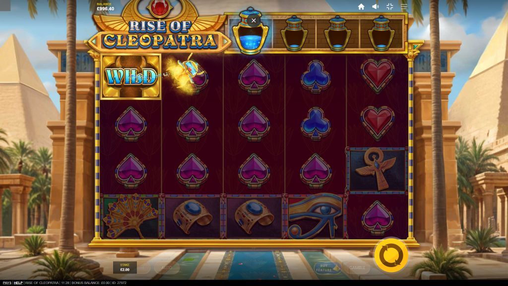 Rise Of Cleopatra – play free demo | GamblingShot
