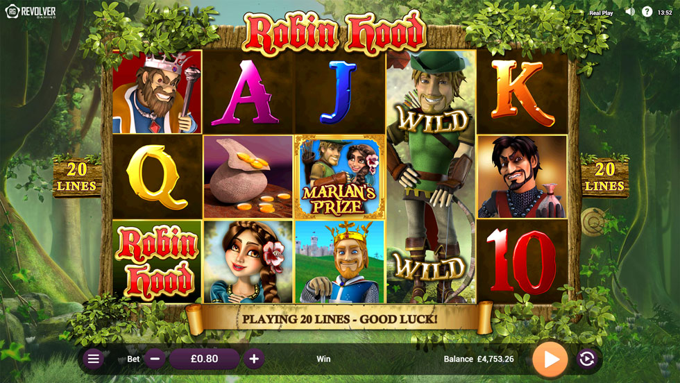 Robin Hood and his Merry Wins – play free demo | GamblingShot