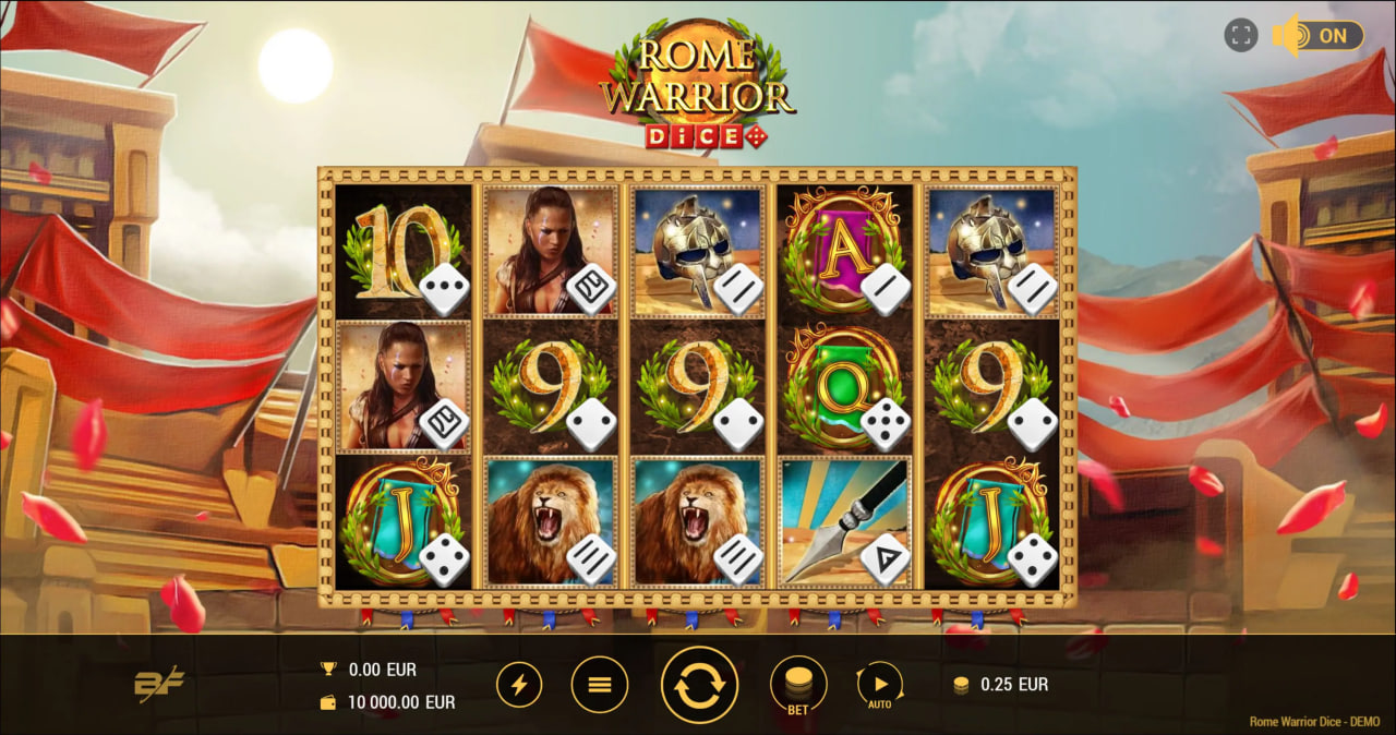 Rome Warrior Dice – играть бесплатно в демо | GamblingShot