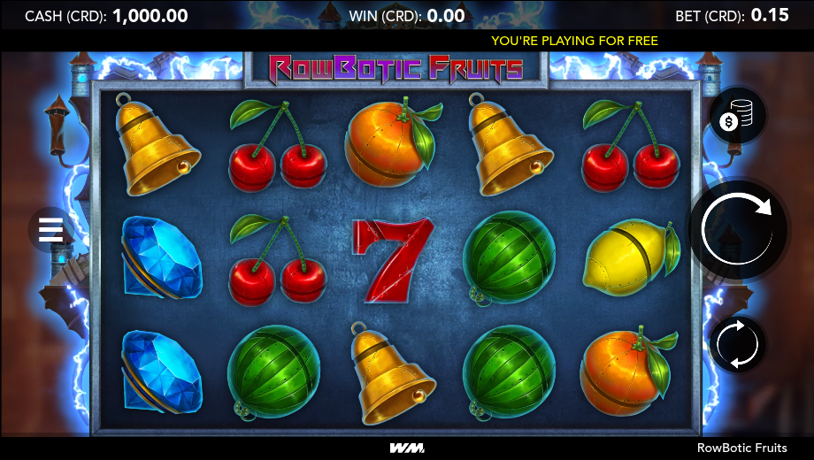 RowBotic Fruits – грати безкоштовно в демо | GamblingShot