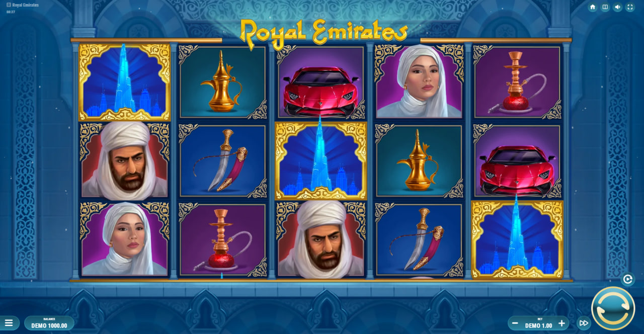 Royal Emirates – грати безкоштовно в демо | GamblingShot