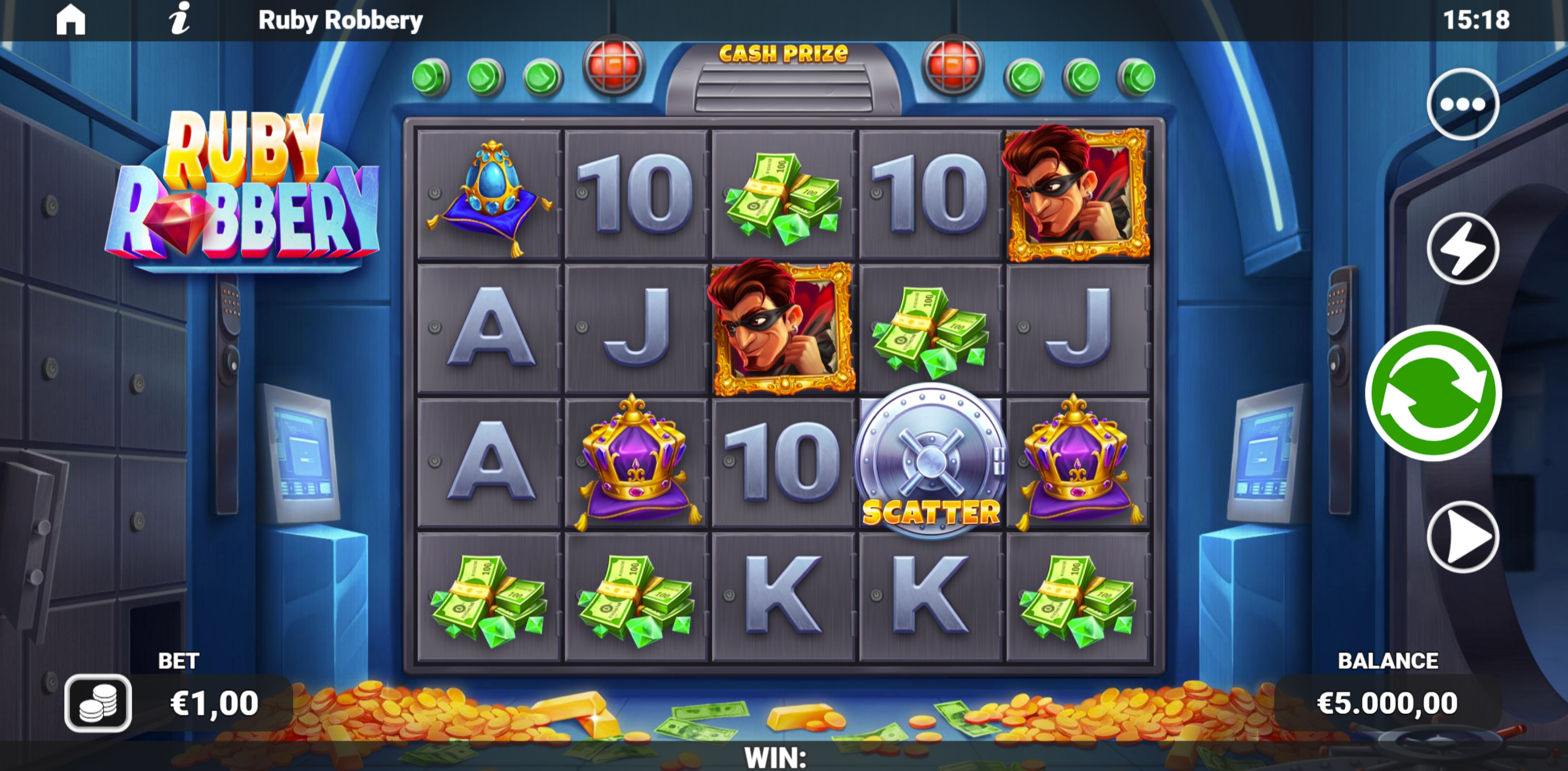 Ruby Robbery – грати безкоштовно в демо | GamblingShot