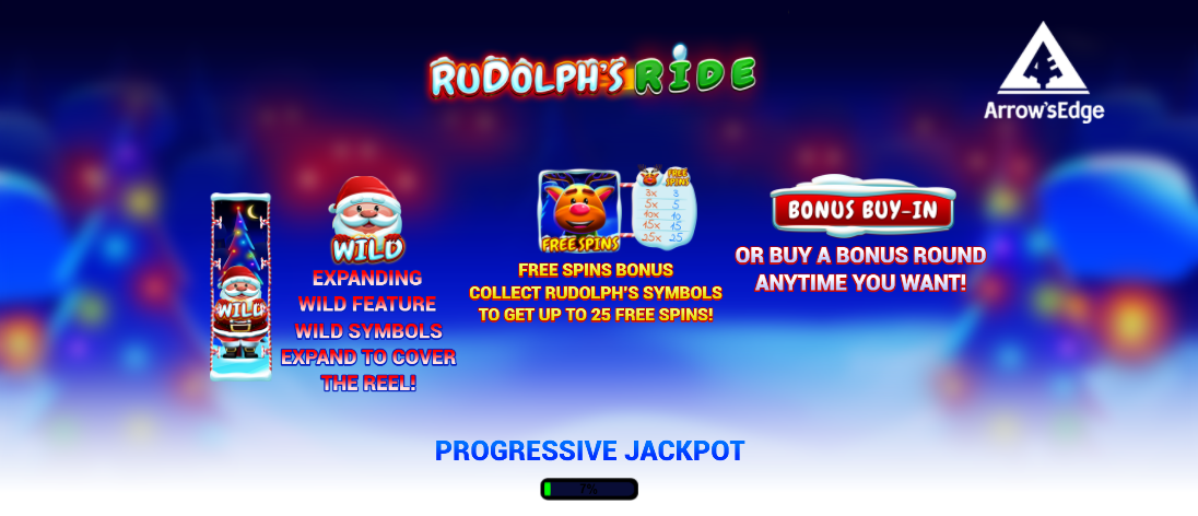 Rudolph’s Ride – грати безкоштовно в демо | GamblingShot