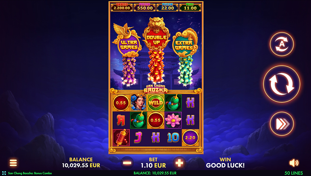 San Chong Baozha Blue: Bonus Combo – играть бесплатно в демо | GamblingShot