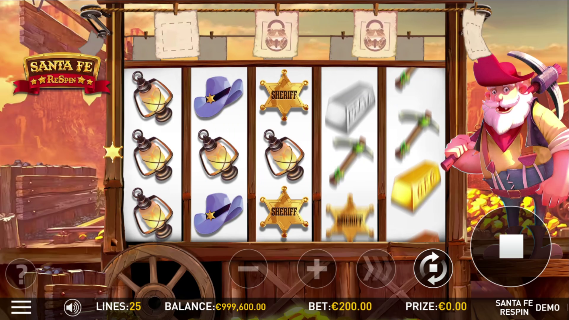 Santa Fe Respin – play free demo | GamblingShot