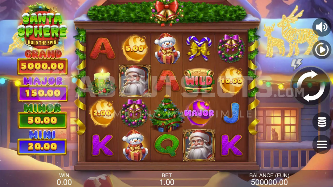 Santa Sphere: Hold The Spin – play free demo | GamblingShot
