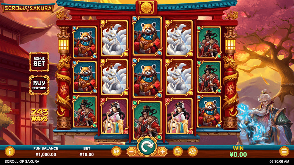 Scroll Of Sakura – play free demo | GamblingShot