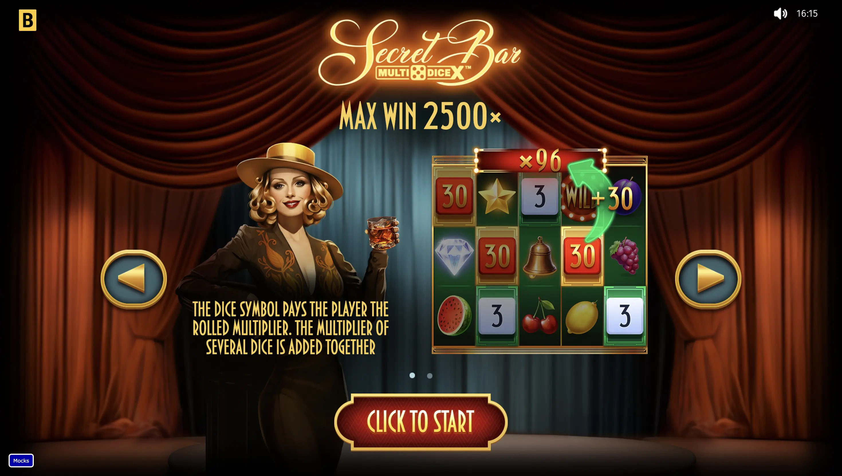 Secret Bar Multidice X – грати безкоштовно в демо | GamblingShot