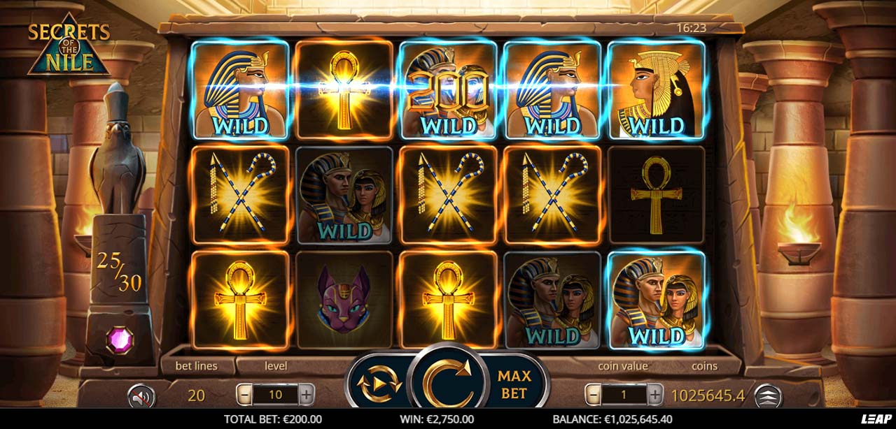 Secrets of the Nile – грати безкоштовно в демо | GamblingShot