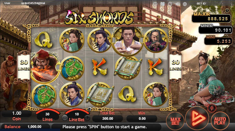 Six Swords – play free demo | GamblingShot