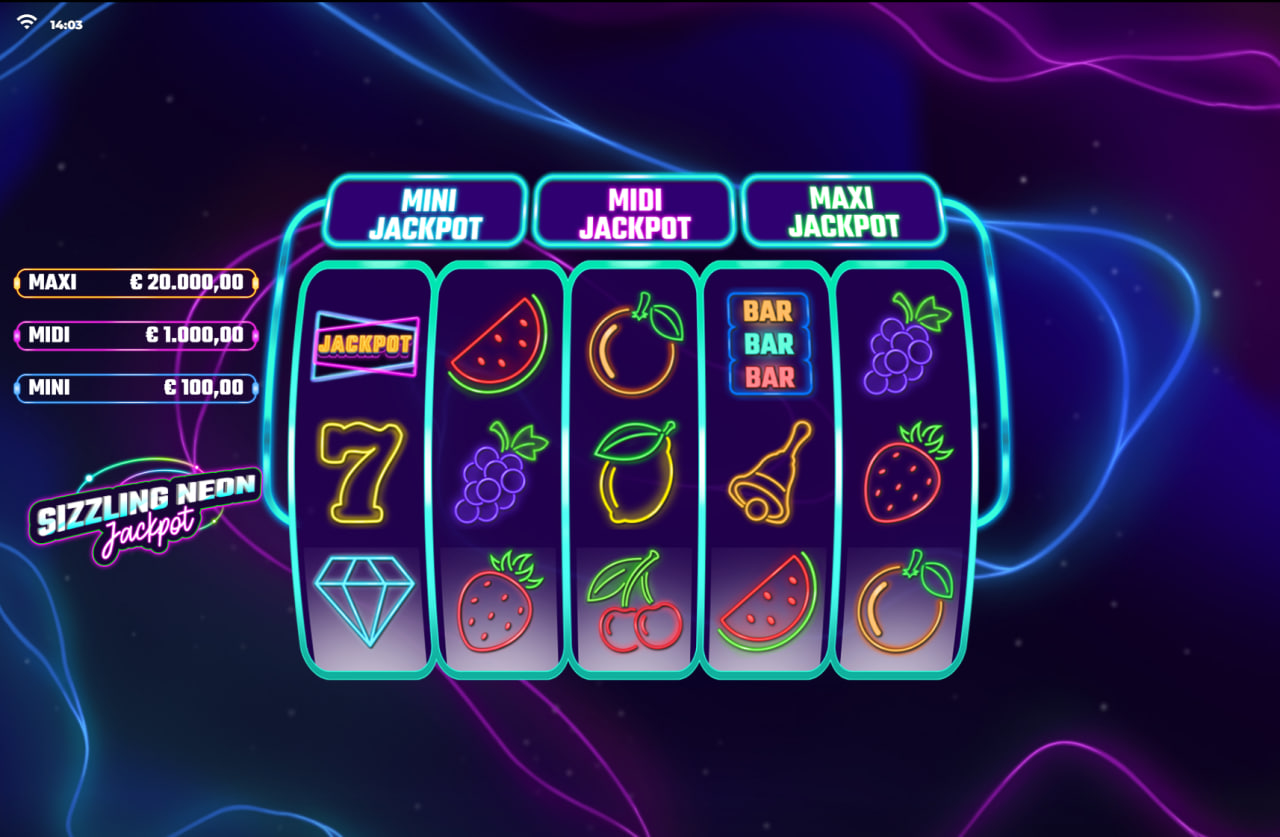 Sizzling Neon Jackpot – грати безкоштовно в демо | GamblingShot