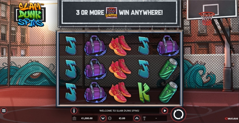 Slam Dunk Spins – играть бесплатно в демо | GamblingShot
