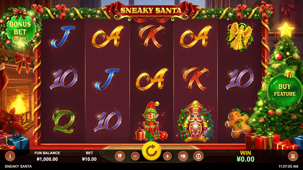Sneaky Santa – play free demo | GamblingShot