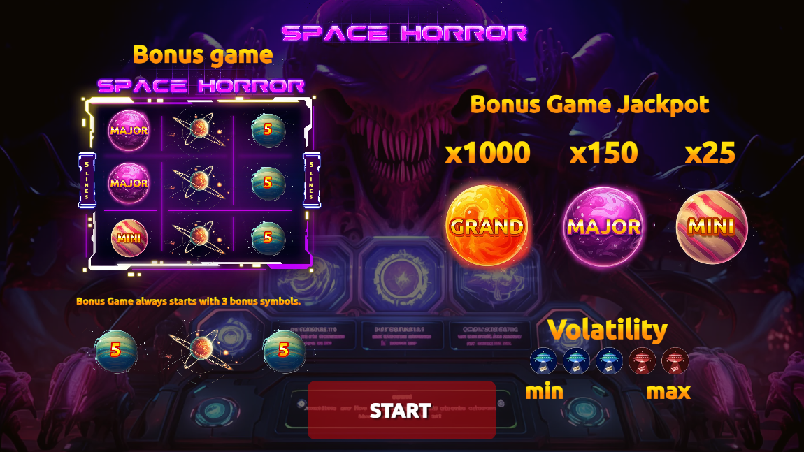Space Horror – play free demo | GamblingShot