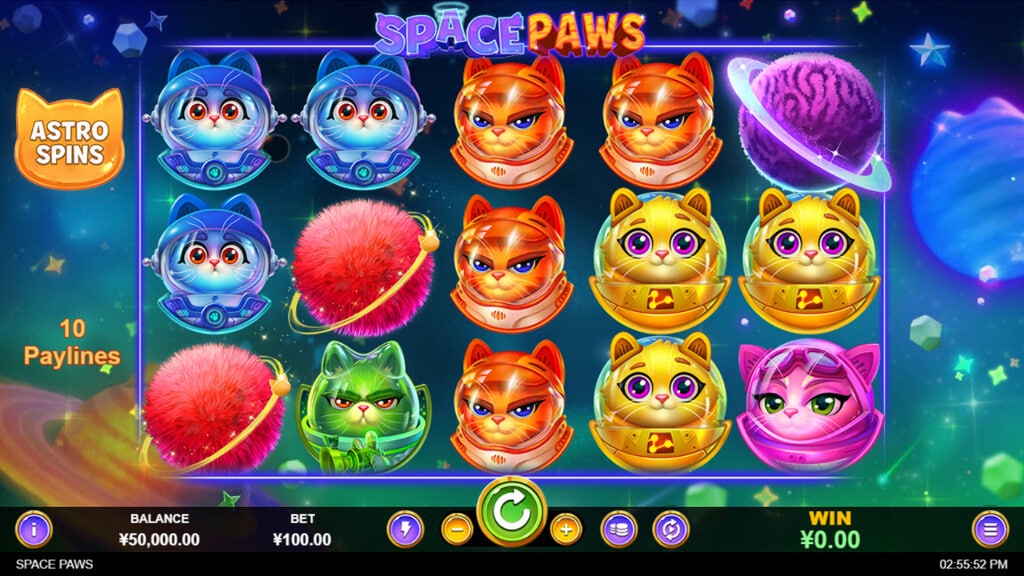 Space Paws – грати безкоштовно в демо | GamblingShot