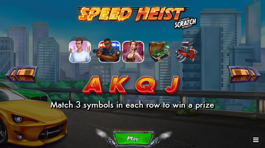 Speed Heist Scratch – играть бесплатно в демо | GamblingShot