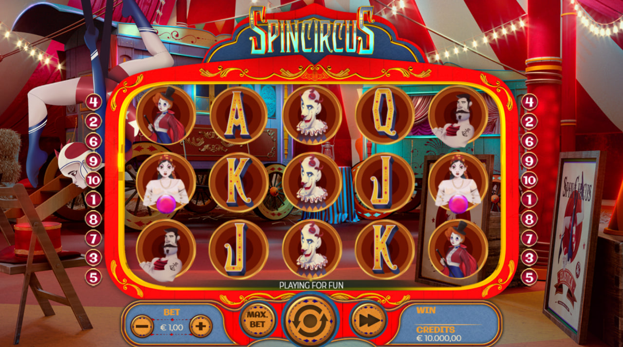 Spin Circus – играть бесплатно в демо | GamblingShot