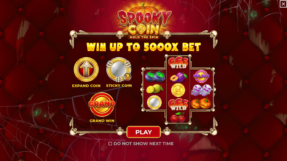 Spooky Coin: Hold The Spin – play free demo | GamblingShot