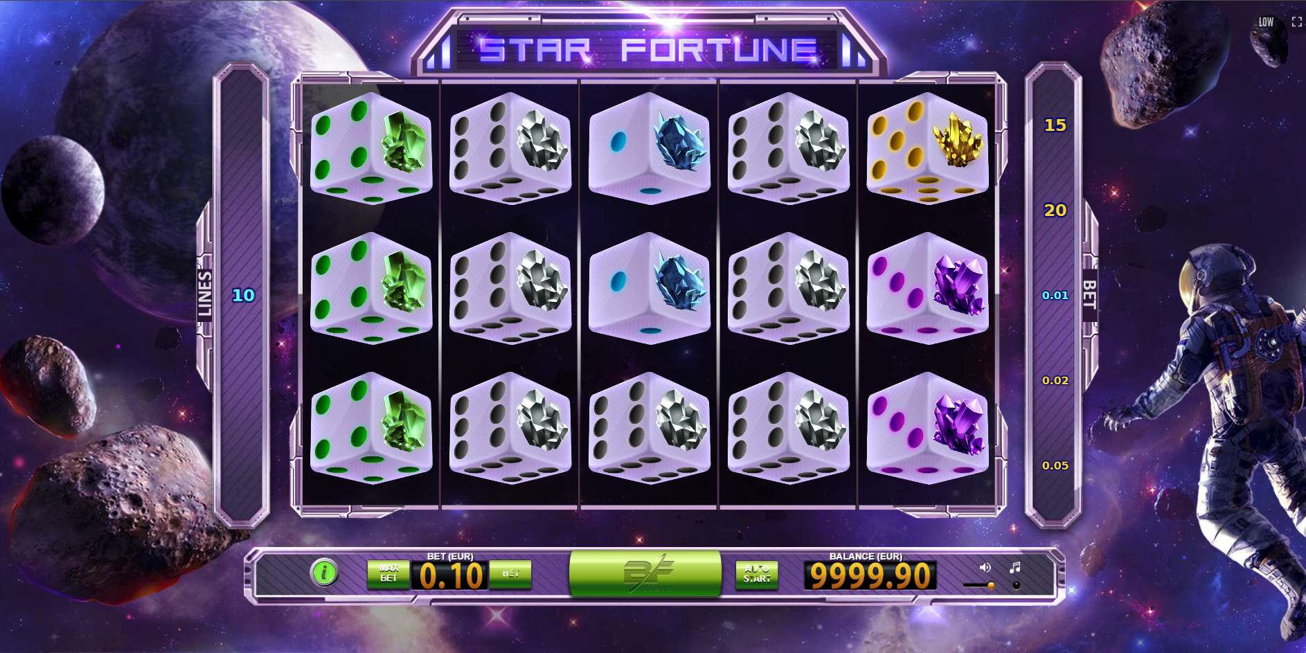Star Fortune Dice – play free demo | GamblingShot
