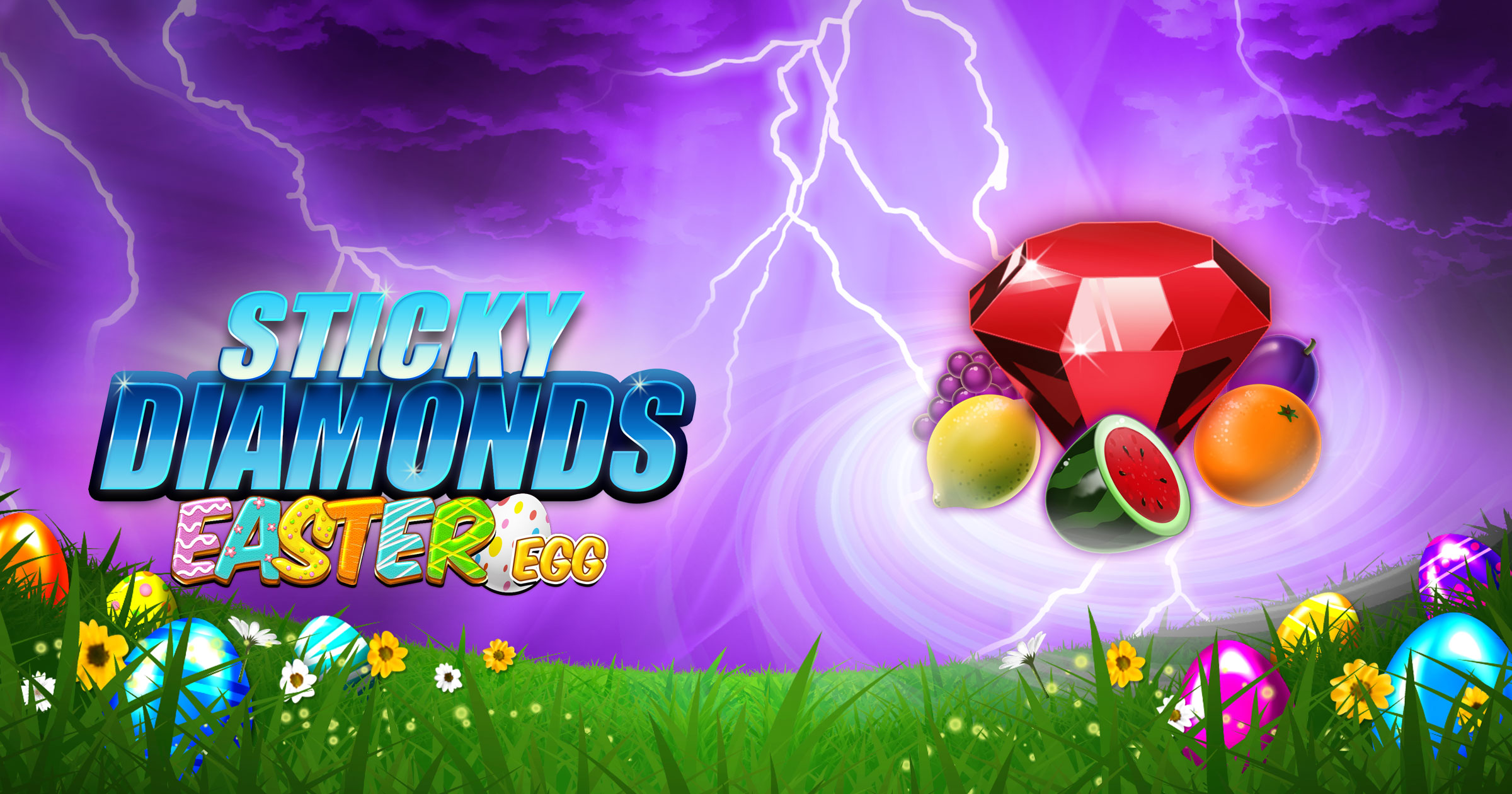Sticky Diamonds Easter Egg – играть бесплатно в демо | GamblingShot