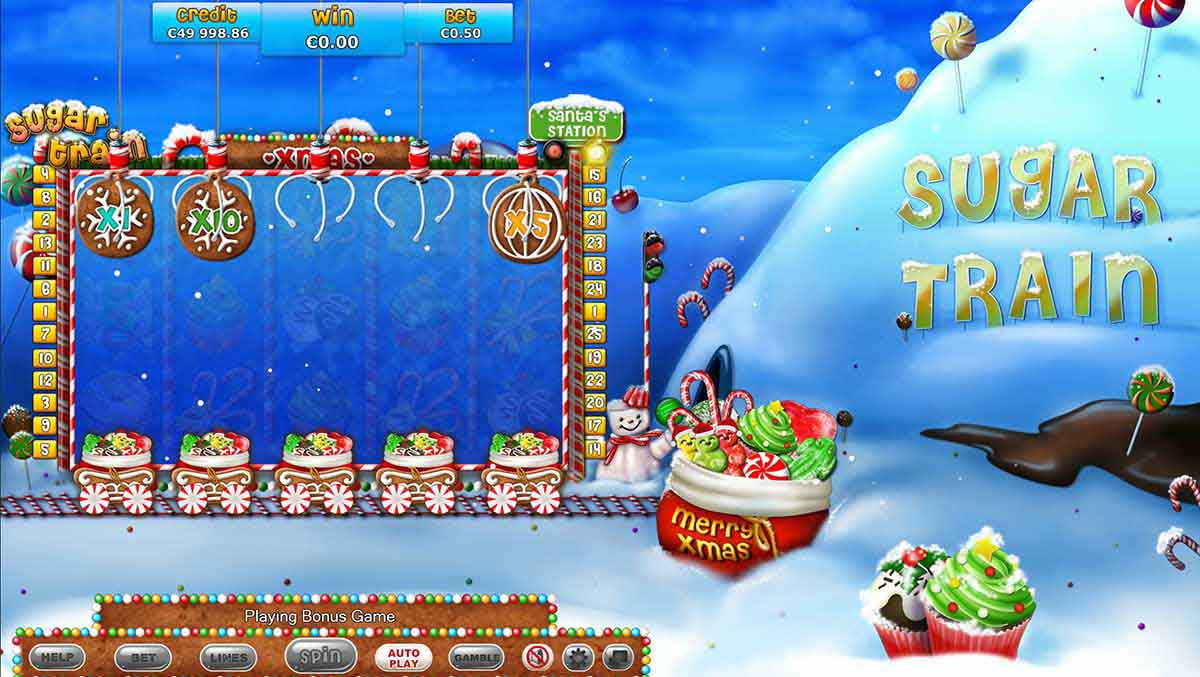 Sugar Train Xmas – играть бесплатно в демо | GamblingShot