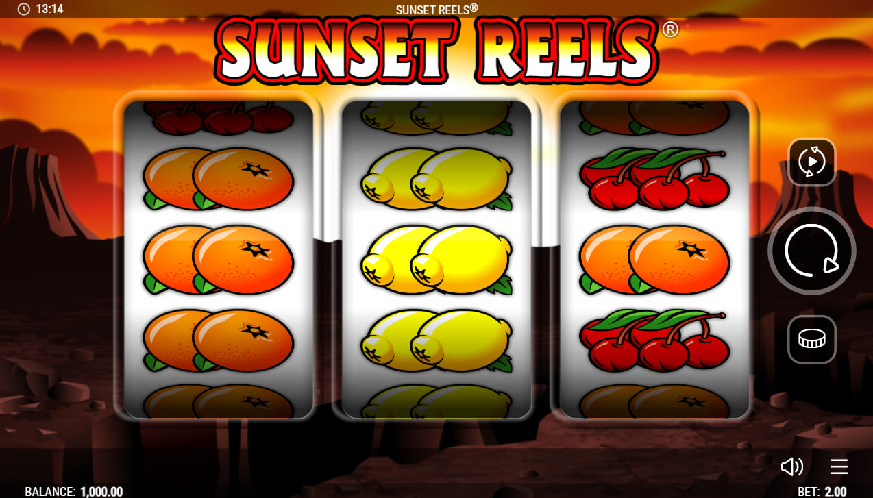 Sunset Reels – грати безкоштовно в демо | GamblingShot