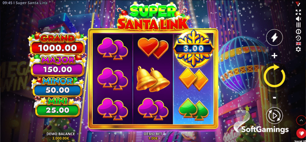 Super Santa Link – играть бесплатно в демо | GamblingShot