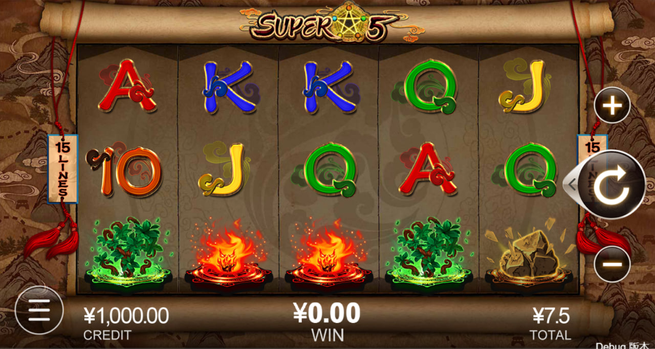 Super5 – play free demo | GamblingShot