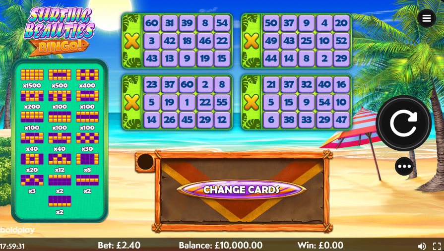 Surfing Beauties Video Bingo – грати безкоштовно в демо | GamblingShot