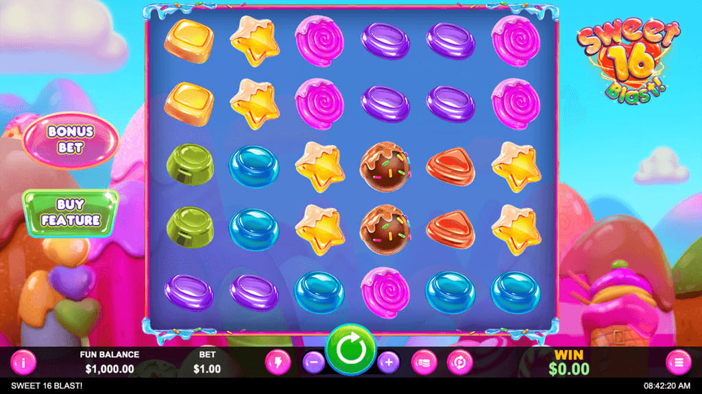 Sweet 16 Blast! – играть бесплатно в демо | GamblingShot