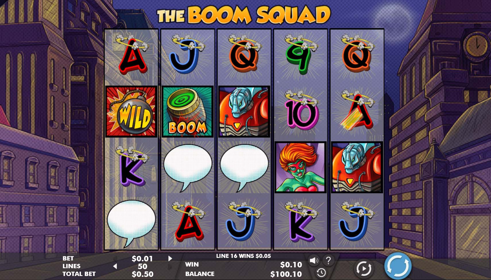 The Boom Squad – играть бесплатно в демо | GamblingShot