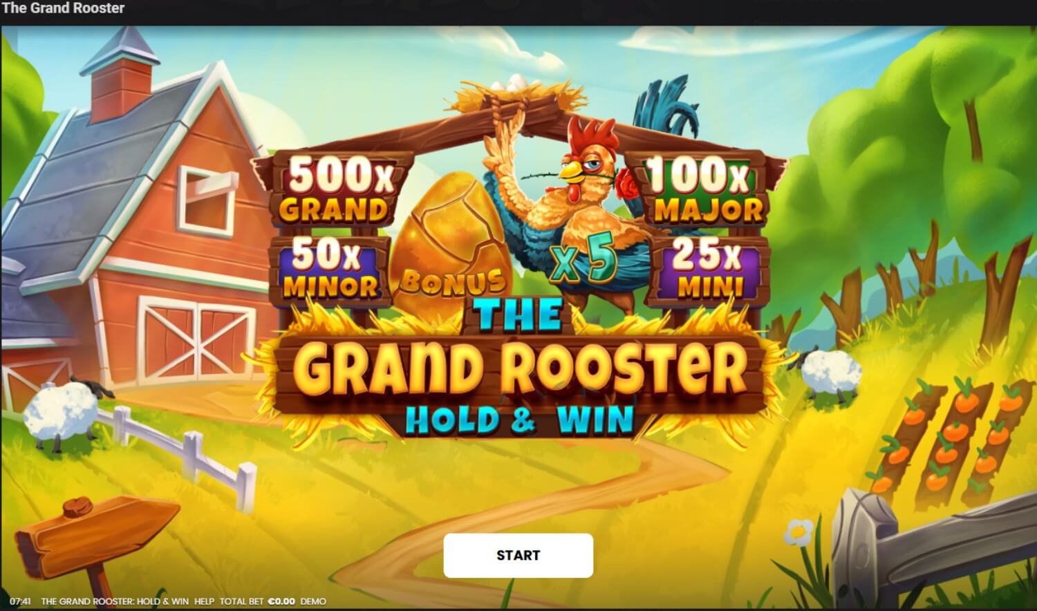 The Grand Rooster: Hold & Win – грати безкоштовно в демо | GamblingShot
