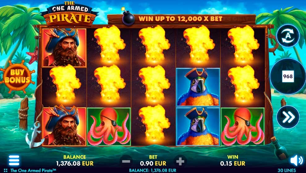 The One Armed Pirate – играть бесплатно в демо | GamblingShot