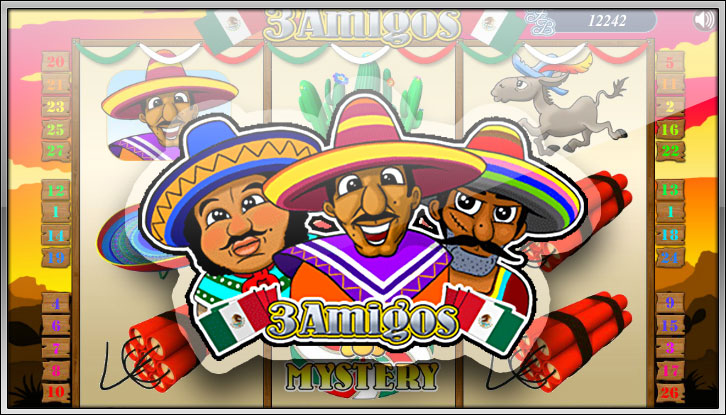 Three Amigos – грати безкоштовно в демо | GamblingShot
