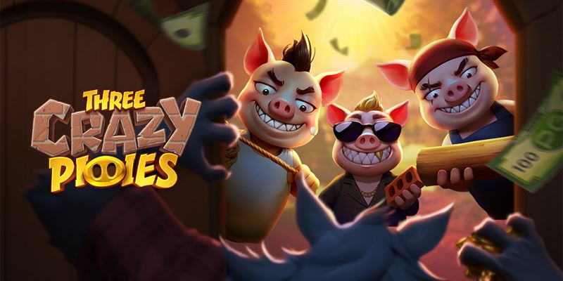 Three Crazy Piggies – играть бесплатно в демо | GamblingShot