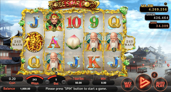 Three Star God 2 – грати безкоштовно в демо | GamblingShot