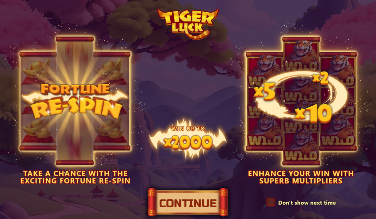 Tiger Luck – грати безкоштовно в демо | GamblingShot