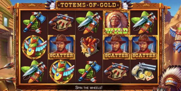 Totems Of Gold – грати безкоштовно в демо | GamblingShot