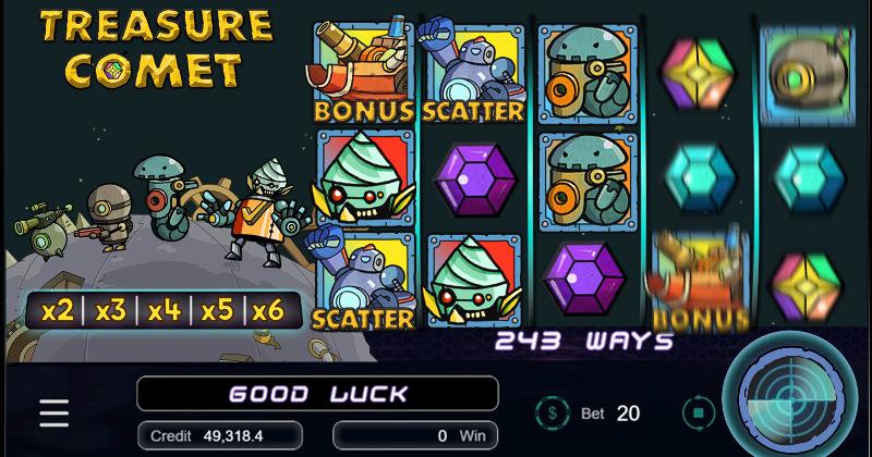 Treasure Comet – play free demo | GamblingShot