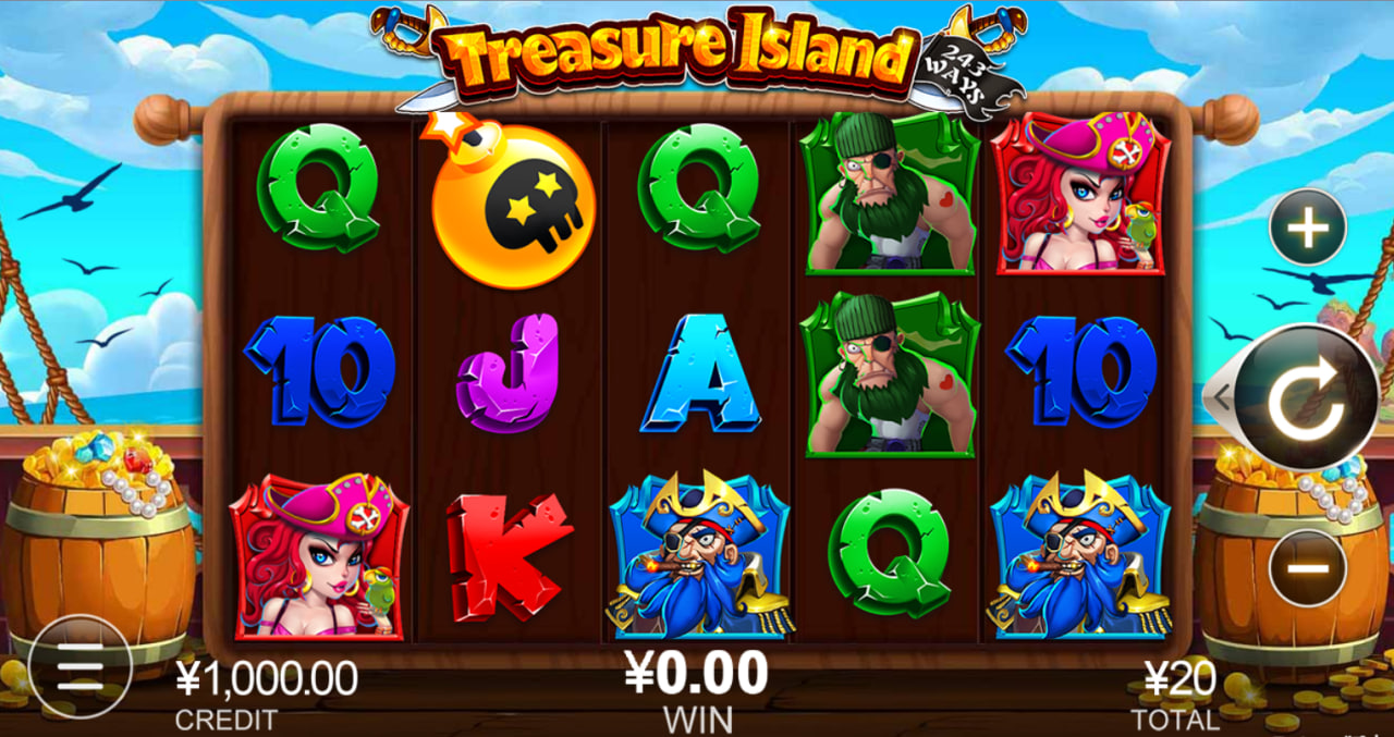 Treasure Island – грати безкоштовно в демо | GamblingShot