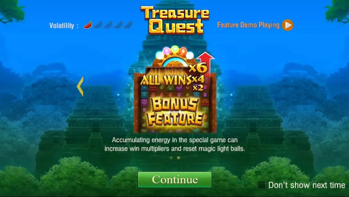 Treasure Quest – играть бесплатно в демо | GamblingShot