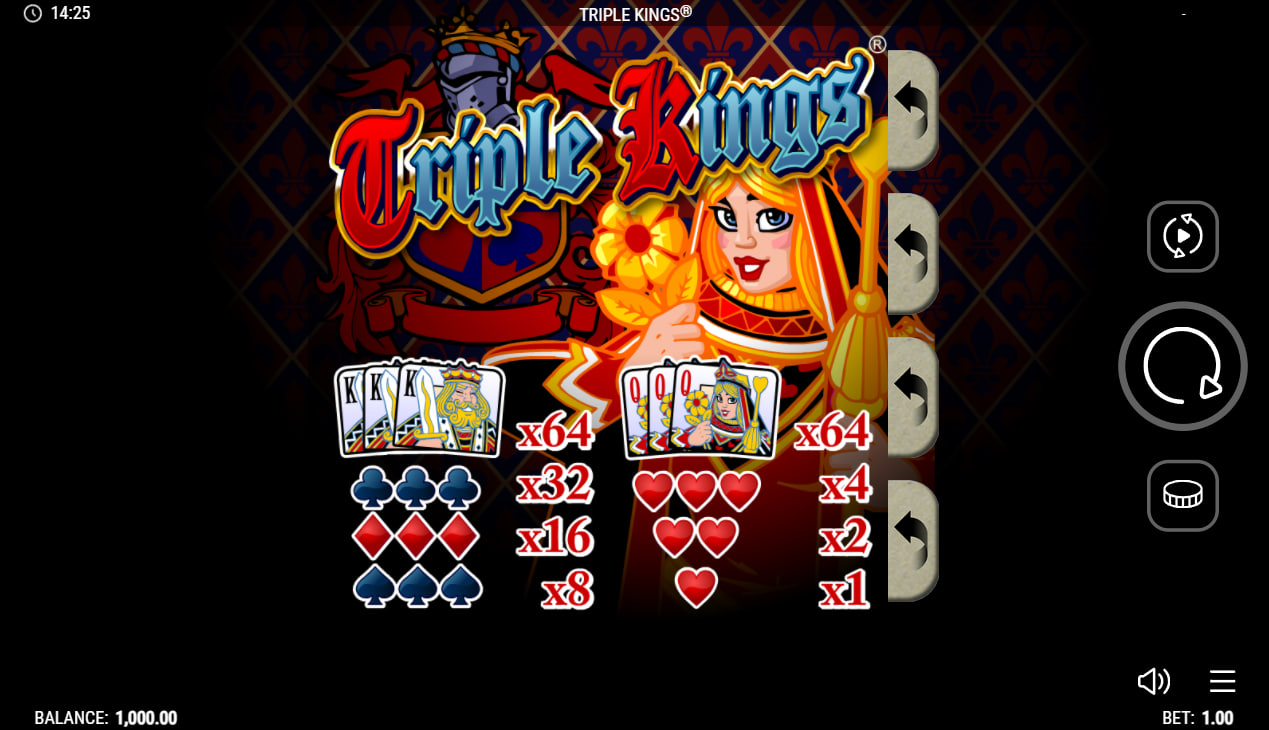 Triple Kings – играть бесплатно в демо | GamblingShot