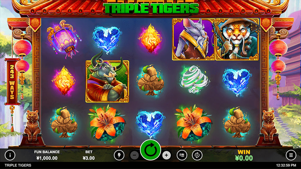 Triple Tigers – играть бесплатно в демо | GamblingShot