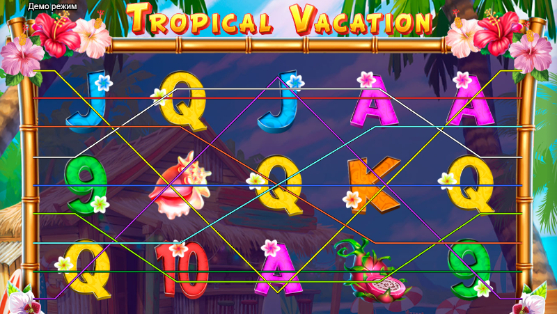 Tropical Vacation – играть бесплатно в демо | GamblingShot