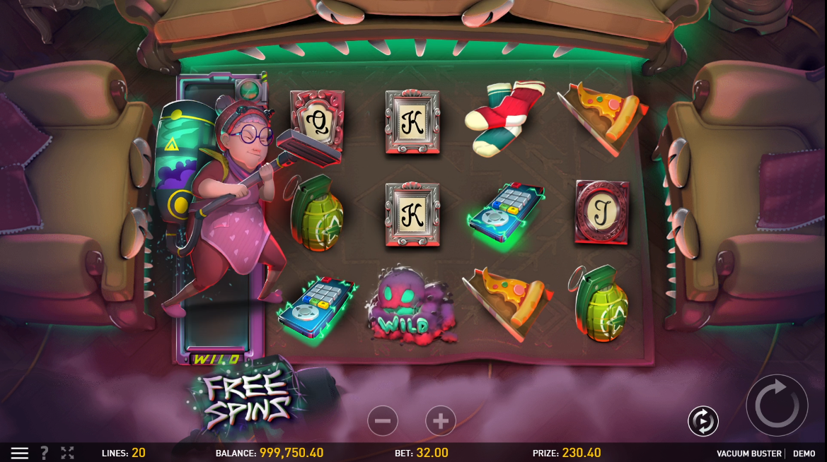 Vacuum buster – play free demo | GamblingShot